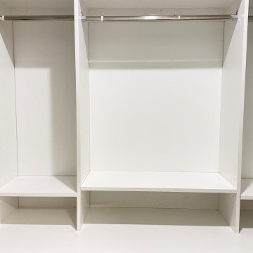 Closet Hanging Sections with Adjustable Shelves – Lafayette, LA