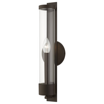 Livex Lighting 10142 Castleton 18" Tall Commercial Wall Sconce - Bronze