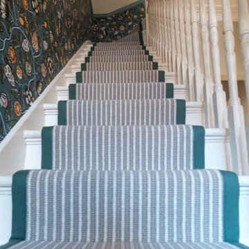 Bespoke Stair Runner for a Family Home in Petersham, London