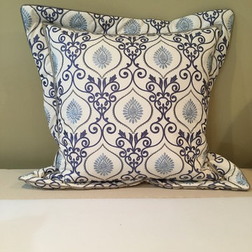Pillow Sham with Gimp and Micro Cord outer edge