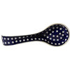 Polish Pottery Spoon Rest, Pattern Number: 42