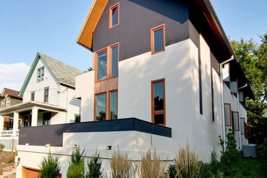 Contemporary exterior home idea in Other