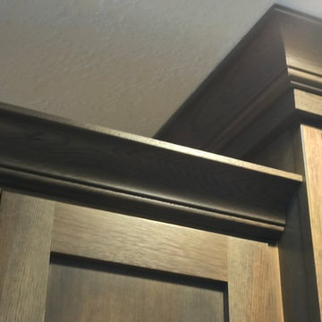 Hickory Stone Koch Savannah Shaker Caesarstone Quartz Symphony Grey Remodel