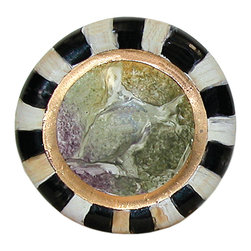 Cheltenham Round Knob | MacKenzie-Childs - Cabinet And Drawer Knobs