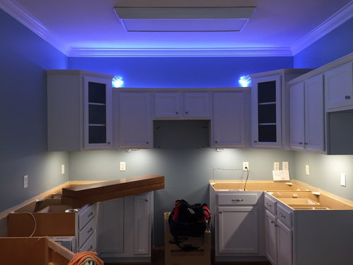 Under Over Cabinet Lighting Gone Wrong, Blue Led Cabinet Lights