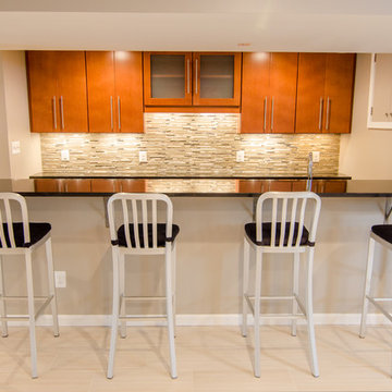 Astounding Completed Basement