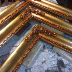 Creating a compo and metal leaf frame - Products