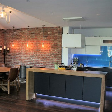 Handleless Matt Dark Grey