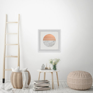 "Ions Effect II" Framed Painting Print