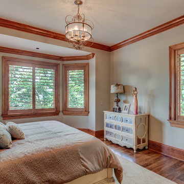 Custom Maple Clear View Shutters