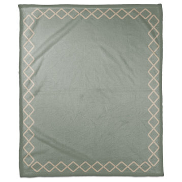 Diamond Sage Blanket 50x60 Coral Fleece Blanket
