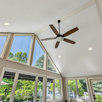 Dublin kitchen & covered patio