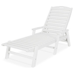 Beach Style Outdoor Chaise Lounges by POLYWOOD