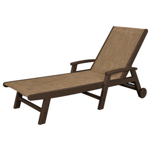 polywood sling chaise lounge