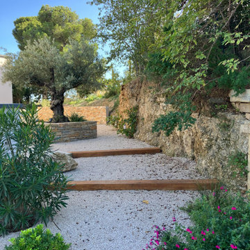 Un jardin au cœur de la ville de Marseille