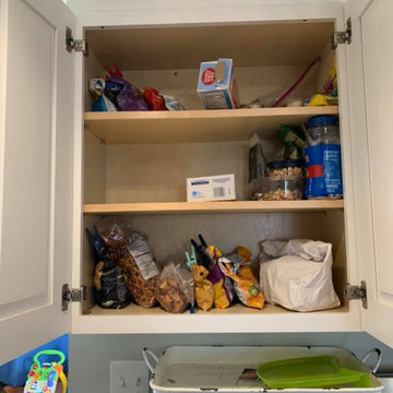 Kitchen Organizing - Before