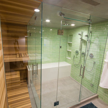 Basement Rec Room and Sauna