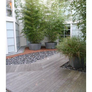 A rooftop condominium in San Franciscos' Japan town