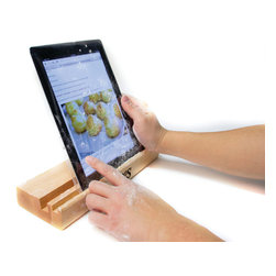 John Boos Maple iBlock Cutting Board and Stand - Cutting Boards
