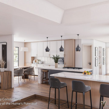Rendering, Kitchen