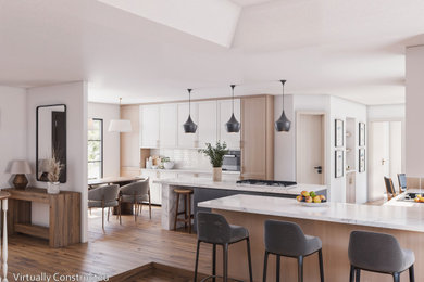 Inspiration for a transitional kitchen remodel in Austin