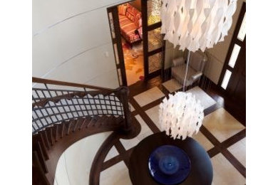 Entryway - contemporary entryway idea in Minneapolis