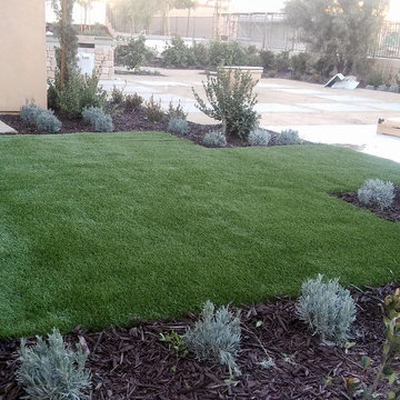 Contemporary Backyard Install in San Diego
