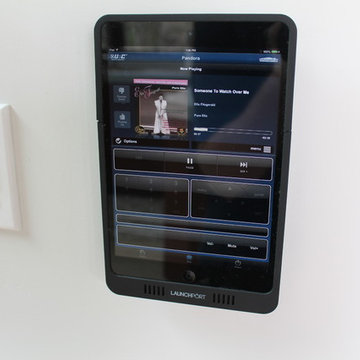 Look at this design-friendly on-wall universal remote