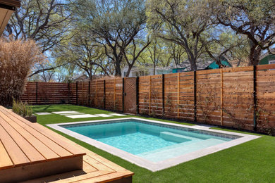 Example of a pool design in Austin