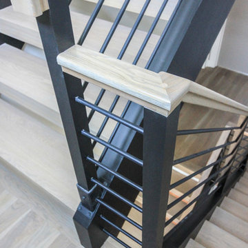 Project #52 | Minimalist Open Riser Stairway