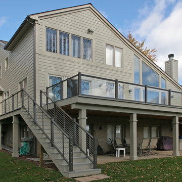 Waterproof, Weatherproof, Maintenance-free Decking & James Hardie Siding