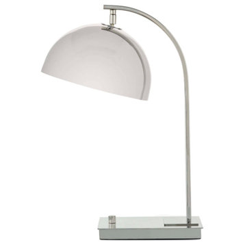 Otto Desk Lamp, Nickel