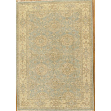 Pasargad Sultanabad Collection Hand-Knotted Lamb's Wool Area Rug, 6'x8'8"
