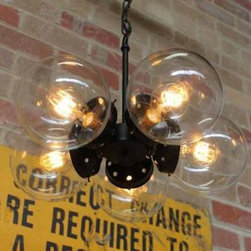 Industrial Chandelier Lighting/ Multi Lights - Pendant Lighting