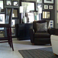 Living Room Photo Display