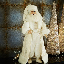 Katherine's Collection Snow King Santa - Holiday Accents And Figurines