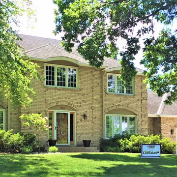 Marshall’s LeafGuard® Brand Gutter Project in Arden Hills, MN