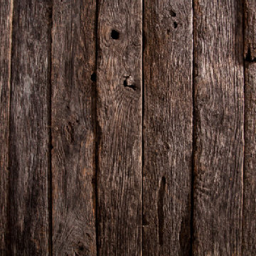 reclaimed wood for fireplace surround