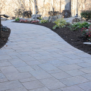 Custom Landscape with Water Features