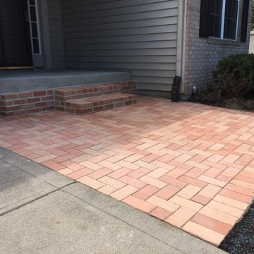 Brick Patio & Steps