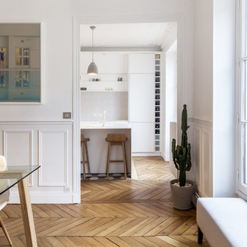 Rénovation d'un appartement haussmannien 4 pièces