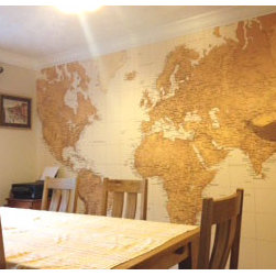 World Map Wallpaper - Wallpaper
