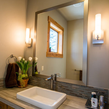 Master bathroom vanity