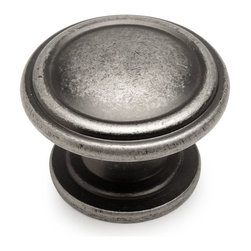 Cosmas - Cosmas 1426WN Weathered Nickel 1-5/16&rdquo; Diameter Cabinet Knob [10-PACK] - Cabinet And Drawer Knobs