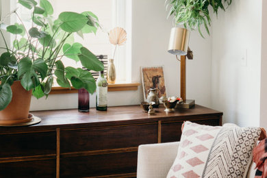 Inspiration for an eclectic home design remodel in Other