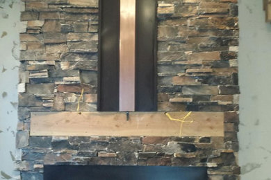 Trendy family room photo in Salt Lake City