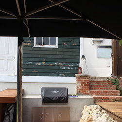 Finbrella F-400-S for fixed position on wooden decking in Fremantle - Products