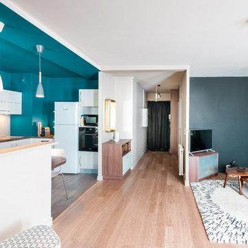 Un appartement relooké à Lyon