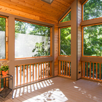 Screened-In Guest House for Giraffe Design Build