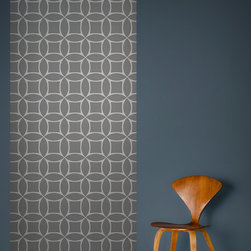Circle Square Wallpaper Tiles - Wallpaper